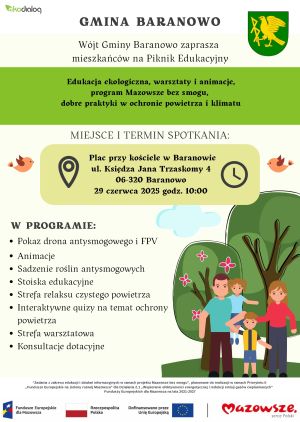 Plakat Piknik Edukacyjny
