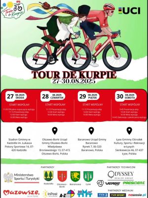 Tour De Kurpie 2025 - plakat wydarzenia