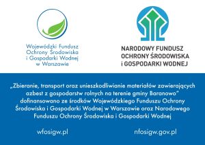 Utylizacja materiałów zawierających azbest z gospodarstw rolnych