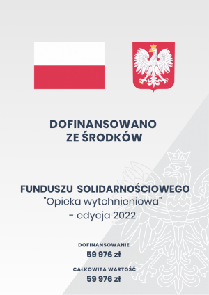 „Opieka wytchnieniowa” – edycja 2022, plakat