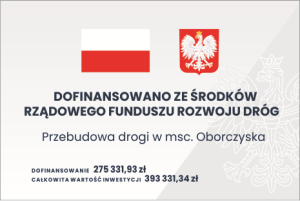 Przebudowa drogi w msc. Oborczyska