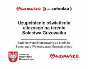 Plakat informacyjny Mazowsze dla Sołectw 2024