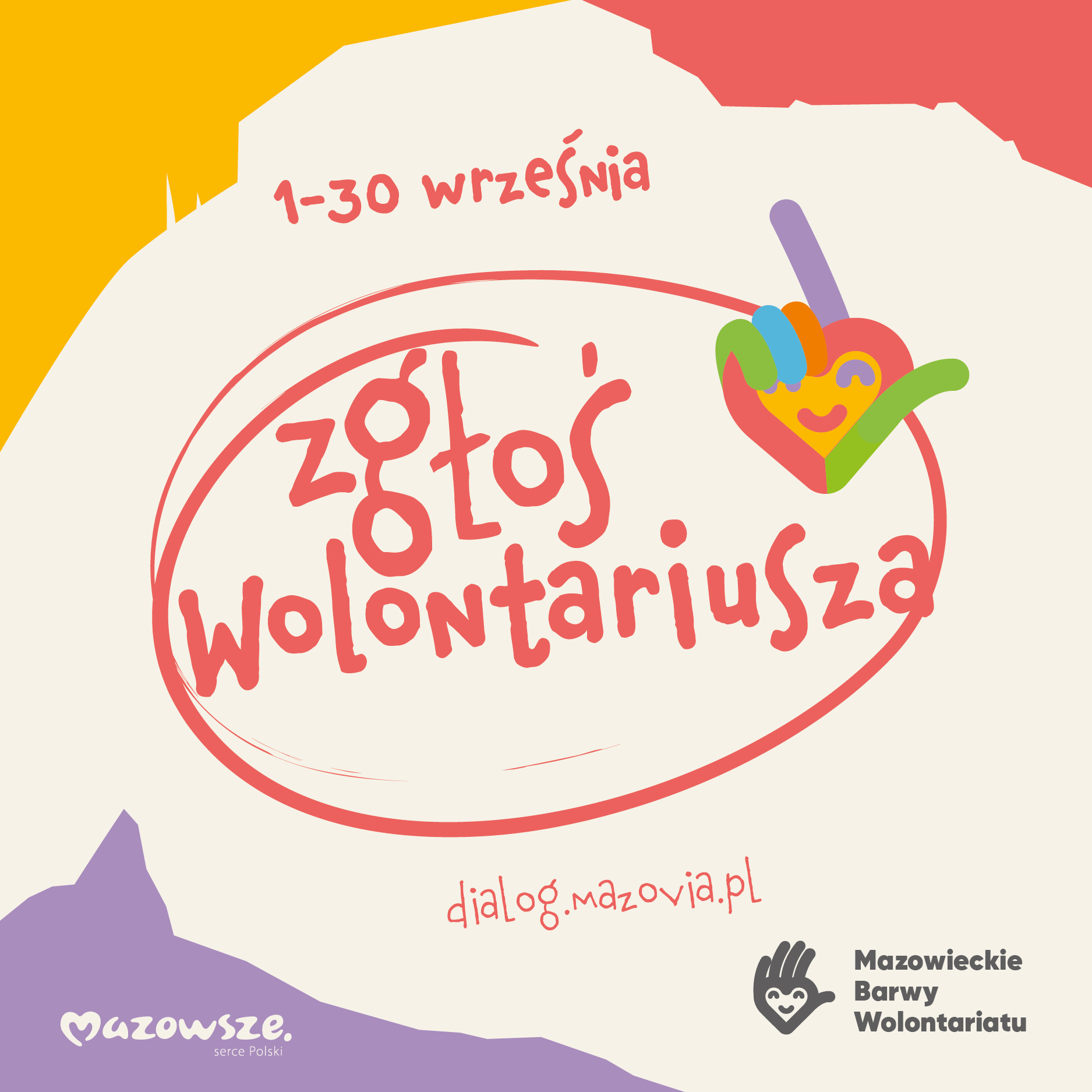 Zgłoś Wolontariusza w Konkursie "Mazowieckie Barwy Wolontariatu"