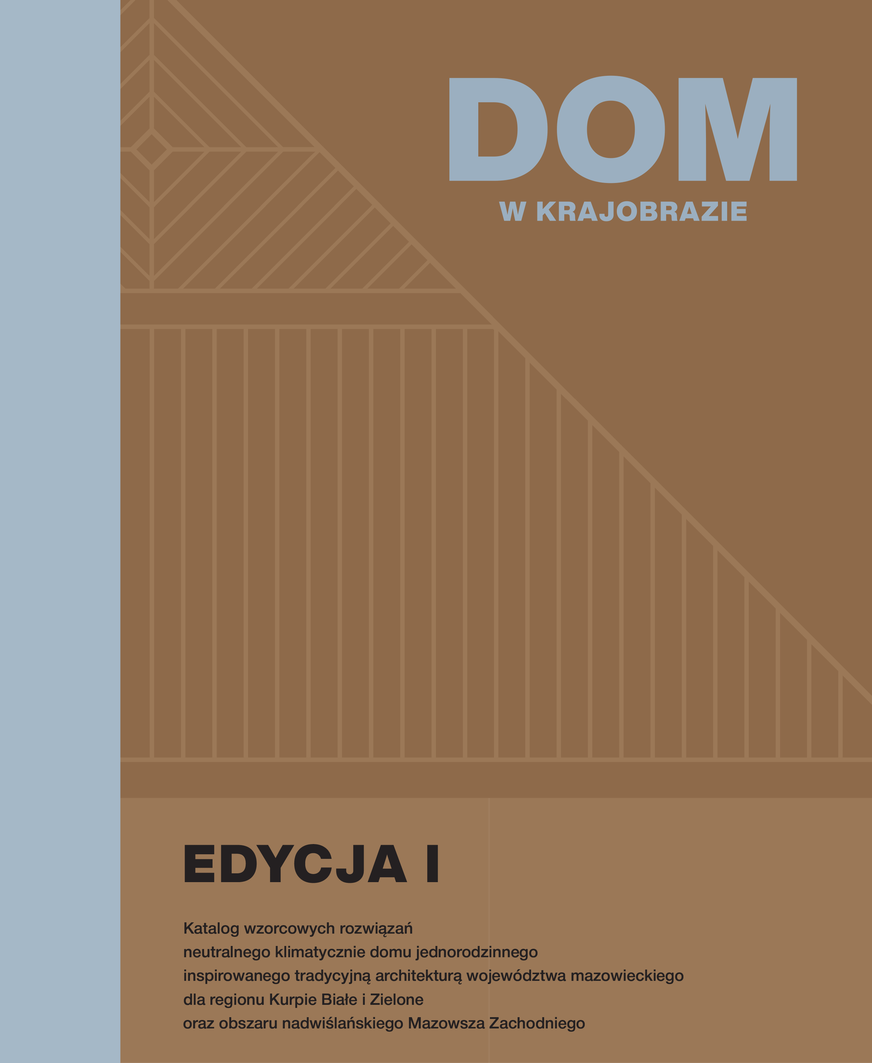 Okładka katalogu “Dom w krajobrazie”