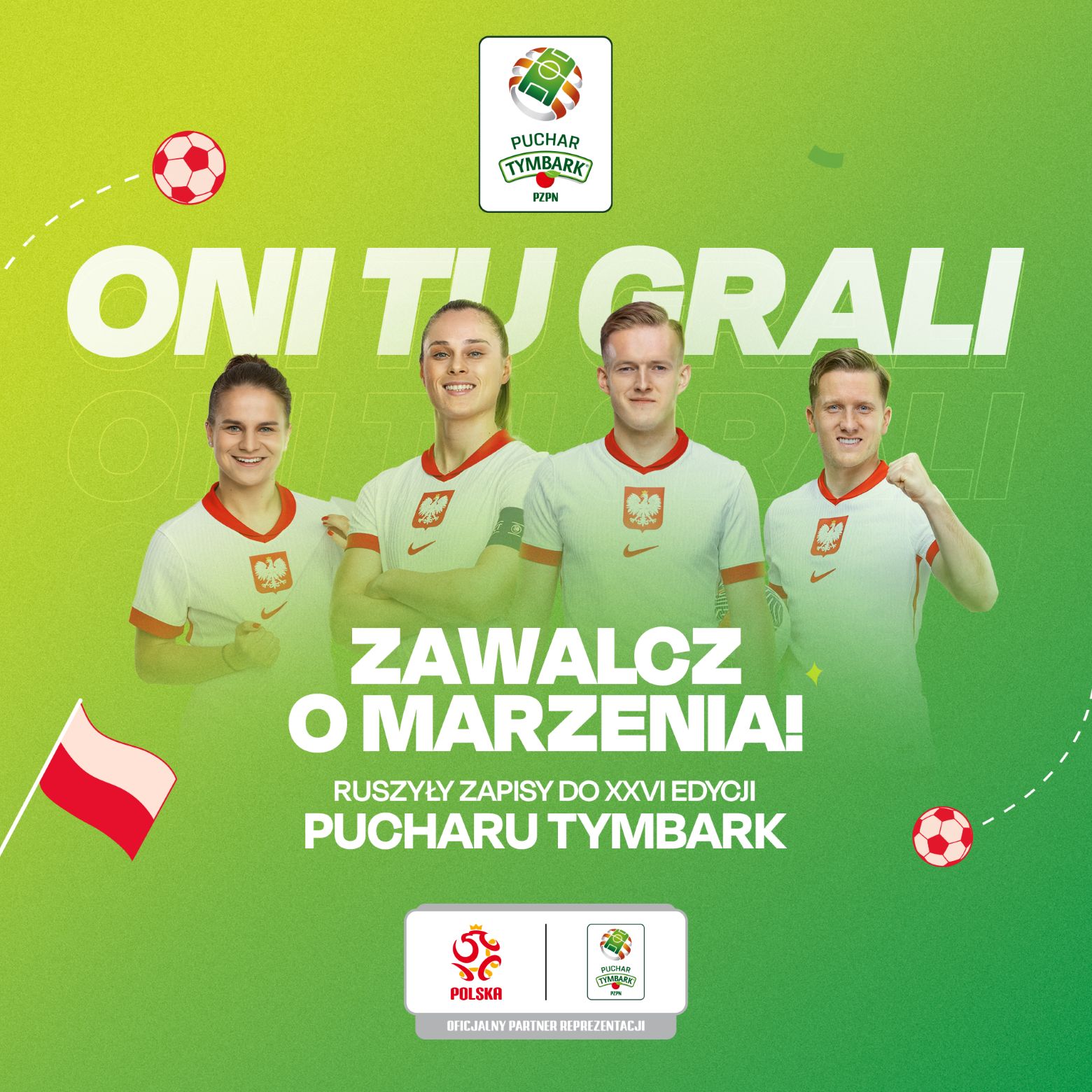 Puchar Tymbark  XXVI edycja turnieju - plakat