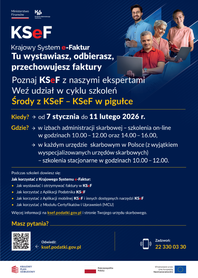 Środy z KSEF - plakat